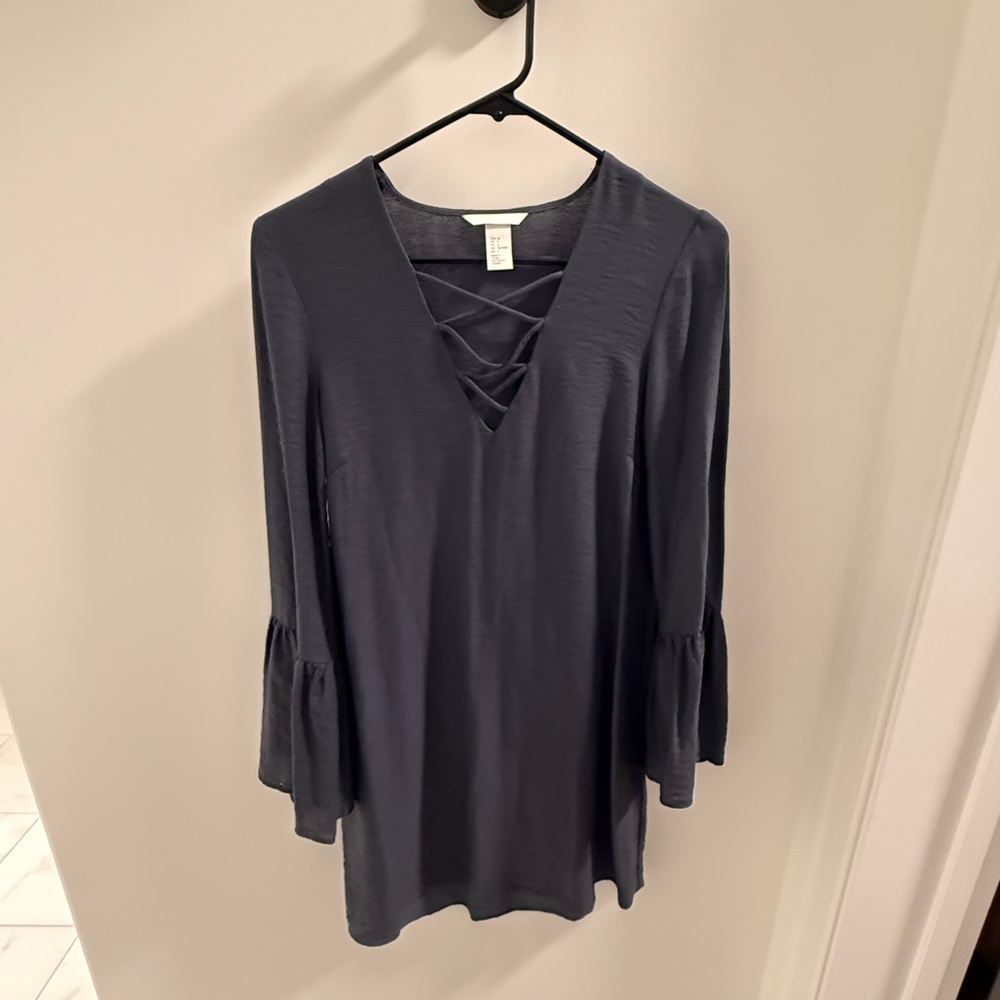 Elegant Navy Women's Top